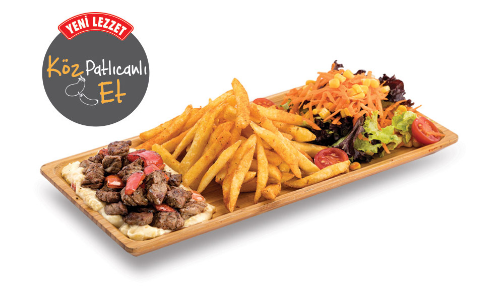 Köz Patlıcanlı Et