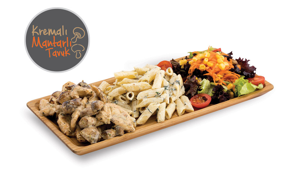 Kremalı Mantarlı Tavuk